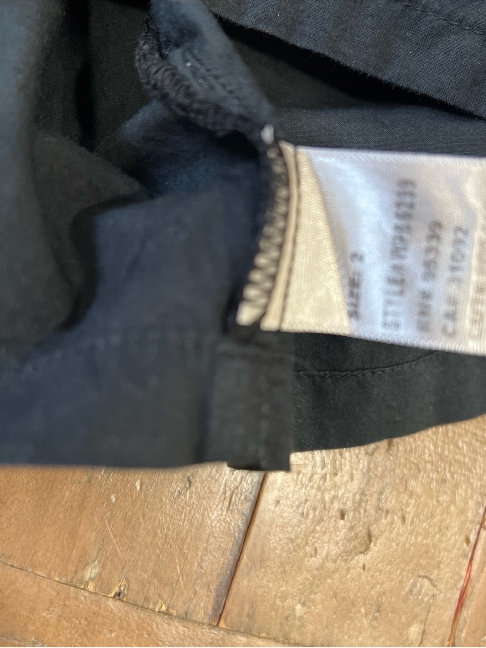 Standard James Perse Black Sleeveless Pocket Front Dress Pullover Size 2 Medium - Picture 6 of 8